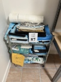 METRO RACK WITH CONTENTS