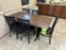 BREAKROOM TABLE WITH (5) CHAIRS
