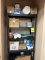 CONTENTS OF (1) SHELVING UNIT CONSISTING OF: