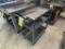METAL UTILITY CART ON CASTERS