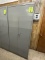 2-DOOR METAL STORAGE CABINET