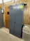 2-DOOR METAL STORAGE CABINET