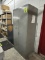 2-DOOR METAL STORAGE CABINET WITH CONTENTS
