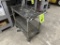 METAL UTILITY CART ON CASTERS