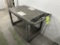 PLASTIC UTILITY CART ON CASTERS