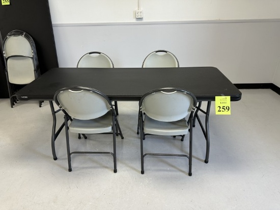 LIFETIME 6' PLASTIC FOLDING TABLE