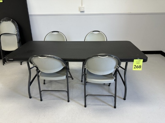 LIFETIME 6' PLASTIC FOLDING TABLE