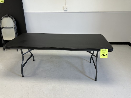 LIFETIME 6' PLASTIC FOLDING TABLE