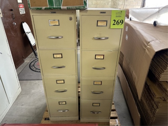 4-DRAWER METAL FILING CABINETS