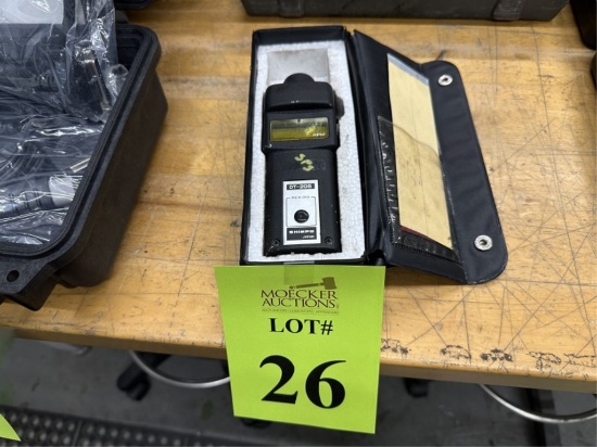 SHIMPO DT-205 HANDHELD DIGITAL TACHOMETER