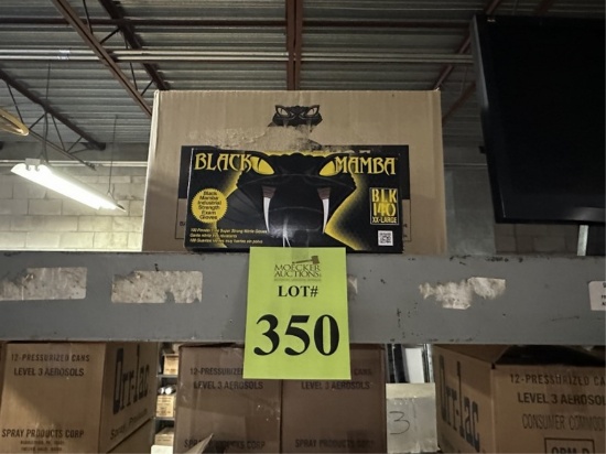 CASE OF BLACK MAMBA INDUSTRIAL EXAM GLOVES