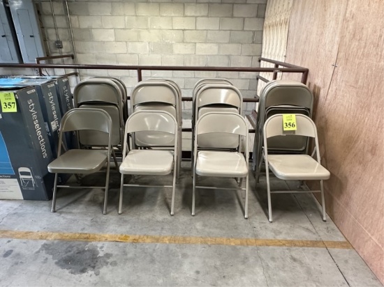 METAL FOLDING CHAIRS