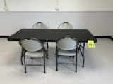 LIFETIME 6' PLASTIC FOLDING TABLE