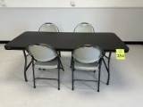 LIFETIME 6' PLASTIC FOLDING TABLE