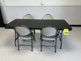 LIFETIME 6' PLASTIC FOLDING TABLE