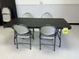 LIFETIME 6' PLASTIC FOLDING TABLE