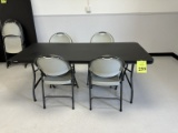 LIFETIME 6' PLASTIC FOLDING TABLE