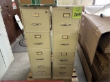 4-DRAWER METAL FILING CABINETS