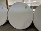 6' PLASTIC ROUND FOLDING TABLE
