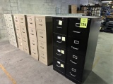 4-DRAWER METAL FILING CABINETS