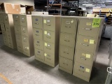4-DRAWER METAL FILING CABINETS