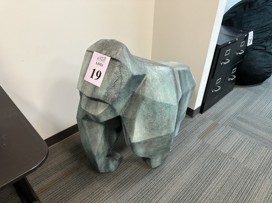 FOAM GORILLA STATUE