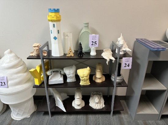 LOT CONSISTING OF VARIOUS 3D PRINTED SAMPLES