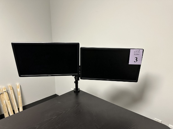 24" DELL LCD MONITORS WITH STAND