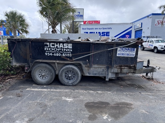 2006 LOUD HYDRAULIC DUMP TRAILER  (PICK-UP LOCATION: POMPANO BEACH, FL)