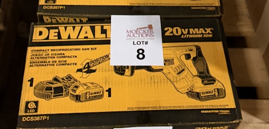 DEWALT DCS387P1 COMPACT RECIPROCATING SAW LIT