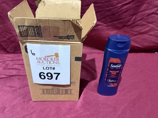 SUAVE MEN ENERGIZING SPORT BODY + FACE WASH