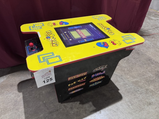 ARCADE 1-UP PAC-MAN HEAD TO HEAD COCKTAIL TABLE