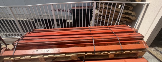 Heavy Duty Pallet Racking 8' Beams