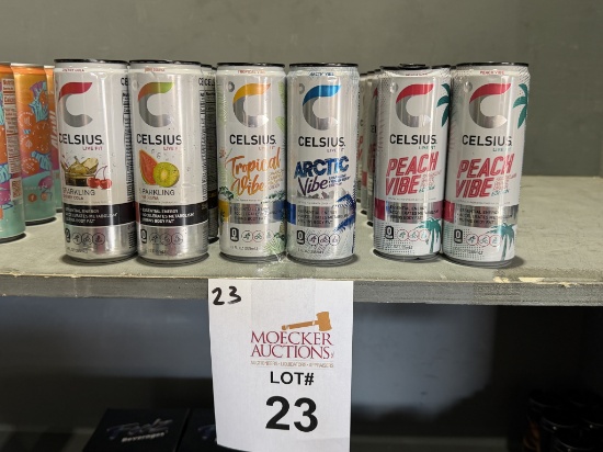 LOT CONSISTING OF (23) ASSORTED CELSIUS DRINKS