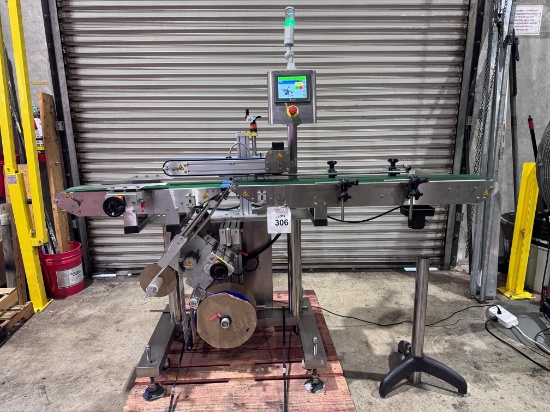 AUTOMATIC BASE LABELING MACHINE, MODEL: DSLB3000
