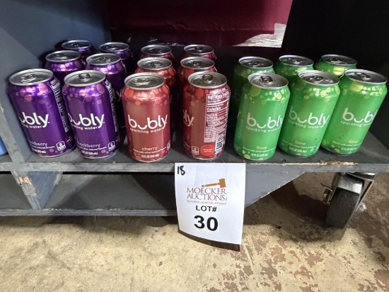 LOT CONSISTING OF (18) BUBLY SPARLING WATER