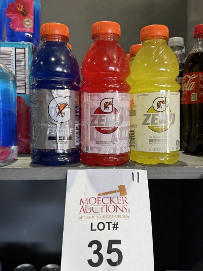 LOT CONSISTING OF (11) ASSORTED GATORADE BOTTLES