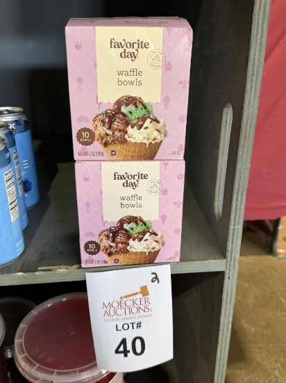 Boxes Of Favorite Day Waffle Bowls