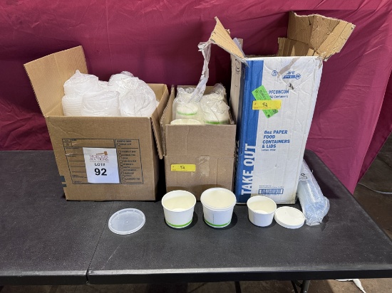 LOT CONSISTING OF ASSORTED FOOD CONTAINERS