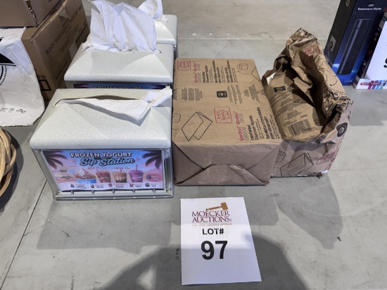 LOT CONSISTING OF (3) NAPKINS DISPENSERS