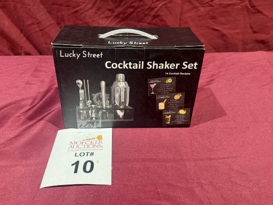 Lucky Street Cocktail Shaker Set (New)