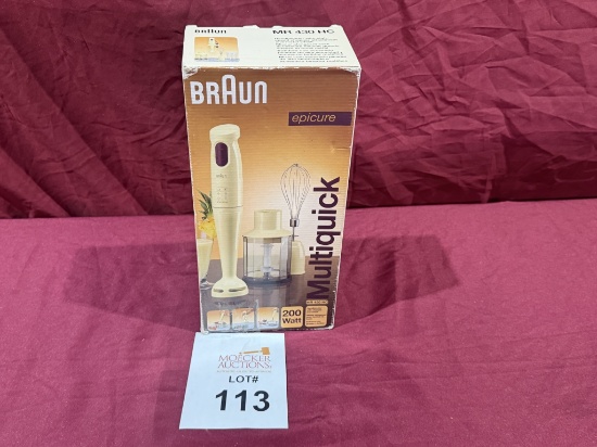Braun Epicure Multiquick Countertop Design (New)