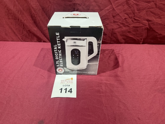 CHEF'S COUNTER 1.7L DIGITAL ELECTRIC KETTLE (NEW)