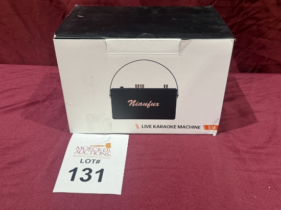 NIAUFUX LIVE KARAOKE MACHINE MODEL: S16 (NEW)