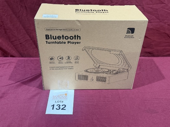 WINNERMEN INC. BLUETOOTH TURNTABLE PLAYER (NEW)