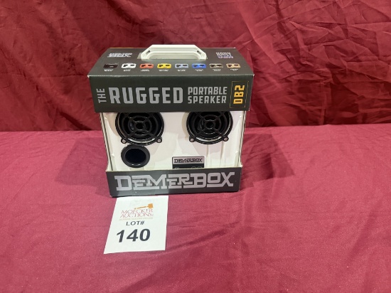 DEMERBOX THE RUGGED PORTABLE SPEAKER DB2 (NEW)