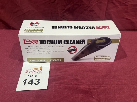 WET/DRY VACUUM CLEANER MODEL: 2001 (NEW)