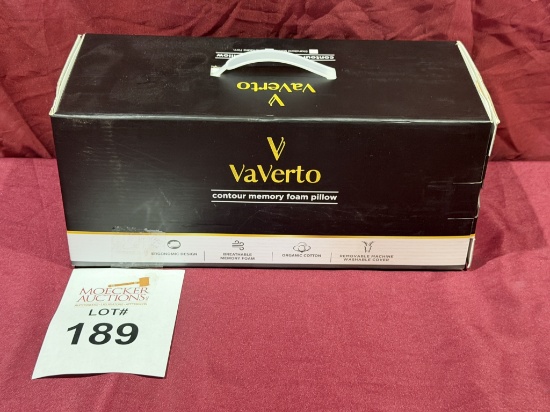 VAVERTO CONTOUR MEMORY FOAM PILLOW (NEW)
