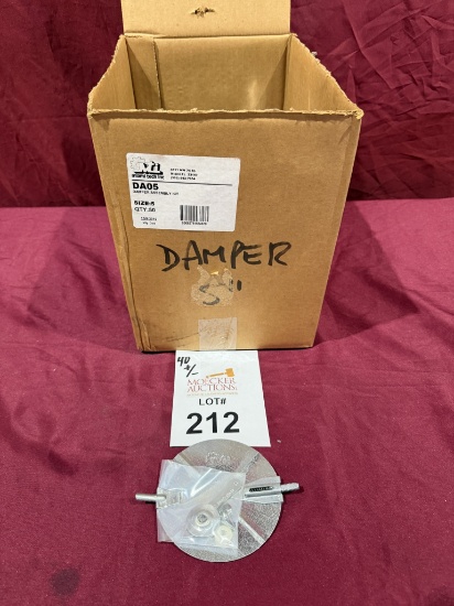 LOT CONSISTING OF (40+/-) DA05 5" DAMPER ASSEMBLY