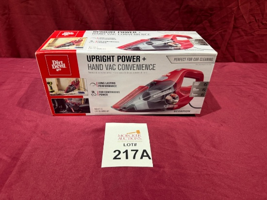 DIRT DEVIL UPRIGHT POWER+ HAND VAC SCORPION (NEW)